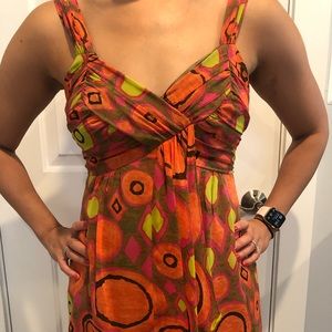 Printed Nanette Lepore Silk Tank